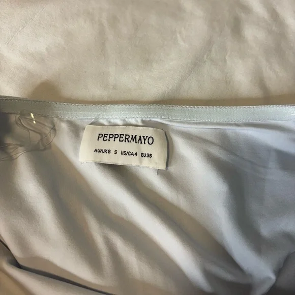 Peppermayo Anetta Maxi Dress Pale Blue - Picture 4 of 4